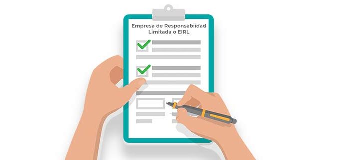 ¿Qué debe contener el acto constitutivo de una EIRL?